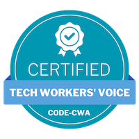 Tech Workers Voice Badge